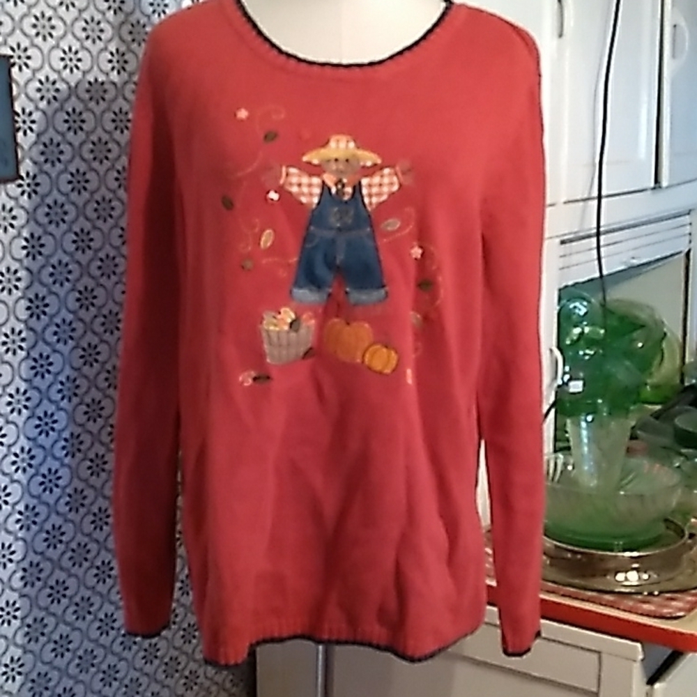 Vintage C.J.Banks fall Halloween 🎃 sweater 1x